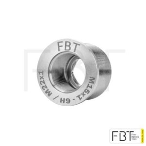 Adaptér FBT, pro tlumiče INCA, na závit M15x1mm, instalace pomocí 10mm imbusu