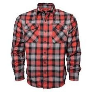 Košile Hornady, Red Flannel, s dlouhým rukávem, flanelová, vel.: L, červená