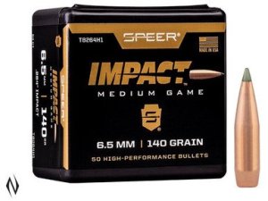 Střela Speer, Impact, .264"/6,5mm, 140GR (9,1g)