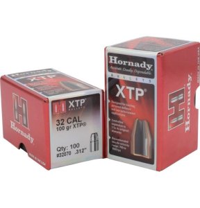 Střela Hornady, XTP, .32"/ .312", 100GR (6,48g), XTP
