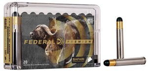 Náboj kulový Federal, Premium Safari, .458 WinMag, 500GR (32,4g), Woodleigh Hydro Solid