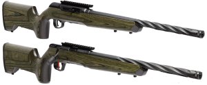 Puška opak. Savage Arms, Mod: B17 Timber Tactical , Ráže: .17 HMR, hl. 457mm, Forest Green