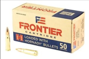 Náboj kulový Hornady, Frontier, 7,62x39, 123GR/ 8g, FMJ