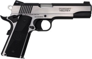 Pistole sam., Colt, Model: 1911 Combat Elite, Ráže: .45 ACP, hl: 5", Two Tone