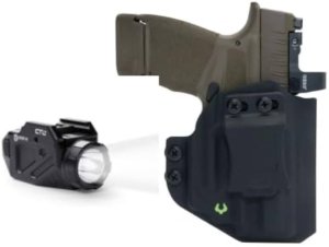 Pouzdro Viridian Weapon Tech , IWB kydex, pro Hellcat bez laseru, pravé, černé