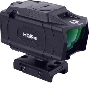 Kolimátor Viridian Weapon Tech, MDS35, 1x36, obrazec CQ, s montáží T2, černý