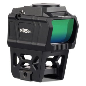Kolimátor Viridian Weapon Tech, MDS25, 1x29, obrazec QD, s montáží T2, černý