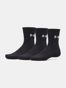 Ponožky Under Armour UA Performance Cotton, barva: černá, velikost: 40-42