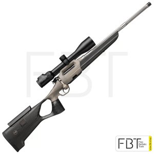 Puška opakovací FBT, Mod: AERA 1, Ráže: .308 Win, hl: 46cm s ERA-Lock, Titan Silver Carbon