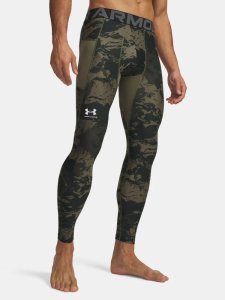 Pánské legíny Under Armour HEATGEAR CB Leggings, velikost: XL, barva: zelená
