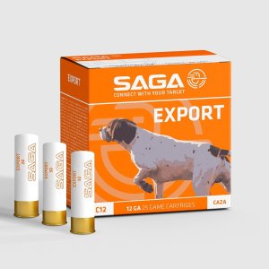 Náboj brokový Saga, Export 28, 12x70mm, brok č. 6 (2,75mm), 28g