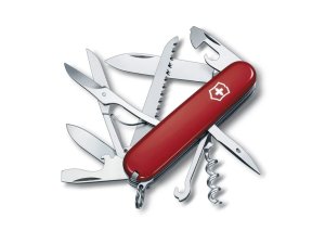 Kapesní nůž Victorinox, Huntsman, 91mm, červený