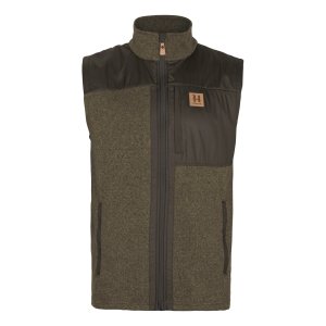 Vesta Härkila Kalix fleece, barva: zelená/hnědá, velikost: L