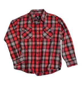 Košile Hornady, Red Flannel, s dlouhým rukávem, flanelová, vel.: XL, červená