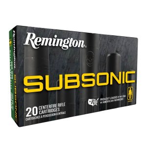 Náboj kulový Remington, Subsonic, .308 Win., 205GR (13,28g), Hollow Point