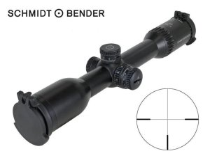 Puškohled Schmidt Bender, Meta FFP SBX, 3-18x42, tubus 30mm, černý